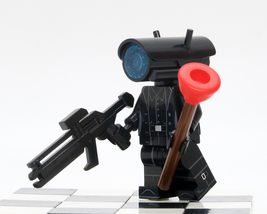 Custom Mini-figure Skibidi Toilet Man Monitor man Camera Medic  building toys image 2