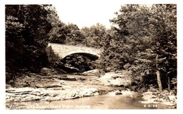 RPPC Postcard McCormick&#39;s Creek State Park Indiana w Spencer Indiana Cancel 1950 - £11.42 GBP