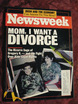 NEWSWEEK September 21 1992 Custody Rights George Bush Economy - £6.74 GBP