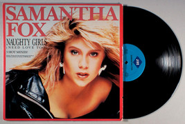 Samantha Fox - Naughty Girls (Need Love Too) (1987) Vinyl 12&quot; Single Full Force - £9.71 GBP