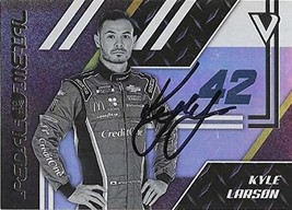 Autographed Kyle Larson 2020 Panini Chronicles Victory Lane Racing Pedal To The - £56.39 GBP