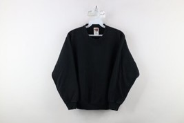 Vintage 90s Streetwear Womens Size Small Faded Blank Crewneck Sweatshirt... - £34.78 GBP
