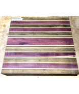 ONE BEAUTIFUL HORIZONTAL CUTTING BOARD BLANK WOOD LUMBER 14&quot; X 14&quot; X 3&quot; BL6 - €112,39 EUR