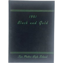 1951 San Pedro High School Yearbook Annual Southern California Los Angeles - £37.25 GBP