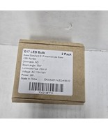 E17 Led Bulb 2W Energy Saving Warm White 2700K Pack Of 2 Home Appliance ... - $14.73