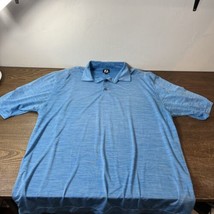 FJ Shirt Mens XL Blue Short Sleeve Polo - $18.38