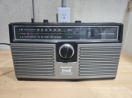 Panasonic AM/FM Radio Stereo 8 Track Player RS-836A Fully Tested Working... - £51.11 GBP