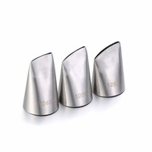 3PCS Bakeware Cupcake Stainless Steel Cake Decoration Kitchen Accessories Rose P - $10.72