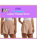 32° Degrees, Cool Women&#39; Short,  Bottoms Pleated Pull-Short, (Waist 35)NWT, - $391.43 MXN