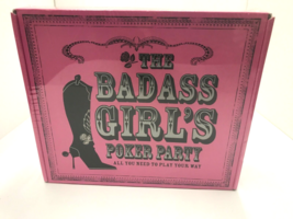 Bachelorette Fun coasters book cards BADASS GIRLS Poker Game Girl&#39;s Nigh... - £15.13 GBP