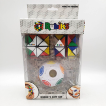 Rubik&#39;s Gift Set 3 Pcs Fidget Includes Key Chain Magic Star &amp; Rainbow Ball NEW - £15.78 GBP