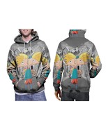Hey Arnold Movie   Men&#39;s Full-Print Sublimation Zipper Hoodie - $46.63 CAD