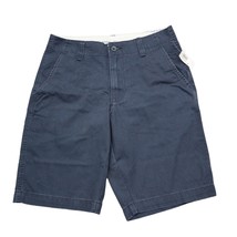 NWT! Old Navy Shorts Mens 28 Straight Navy Blue Khaki Casual Chino - £17.88 GBP