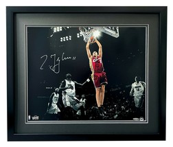 Zydrunas Ilgauskas Signed Cleveland Cavaliers 16x20 Photo Framed UDA COA LeBron - £310.54 GBP