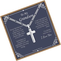Easter Gifts - Cross Necklace Gifts for Men, Cross - £105.41 GBP