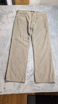 J. Crew Corduroy Pants Jeans Light Green Size 38x32 Style# 77946 - £10.80 GBP