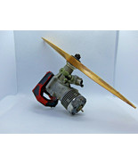 Max OS 25 RC Airplane Helicopter Engine w 9.4 Top Flite Wood Propellers ... - $128.65