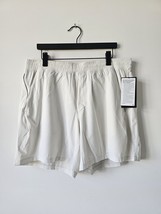 NWT LULULEMON Pace Breaker Shorts 7&quot; Lined Men&#39;s XXL BONE White - $71.99