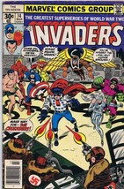 Invaders #14 ORIGINAL Vintage 1977 Marvel Comics 1st Crusaders 1st Spirit of 76 - £11.86 GBP