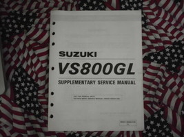 1996 Suzuki Motorcycle VS800GL Supplement Service Repair Manual FACTORY OEM 96 x - £30.84 GBP