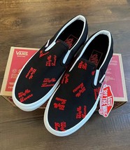 vans classic slip on waffle lovers black men size 6/women 7.5/cm24 - £44.11 GBP