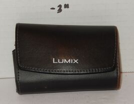 Panasonic Digital Camera Bag Case 4&quot; x 2&quot; Faux Leather with belt clip - €12,85 EUR
