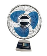 PANASONIC 3-speed 12&quot; Electric Desk Fan 5-Way Oscillation F-1208 Blue Bl... - $1,563.25 MXN