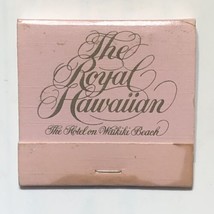 The Royal Hawaiian Sheraton Waikiki Beach Resort Match Book Matchbook - £3.95 GBP