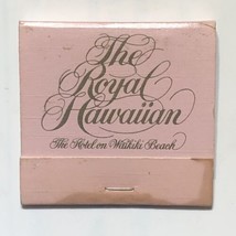 The Royal Hawaiian Sheraton Waikiki Beach Resort Match Book Matchbook - £3.94 GBP