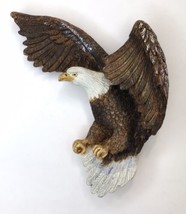 Vintage Bald Eagle Refrigerator Magnet Dimensional Bird 3.5&quot; 3D - £7.19 GBP