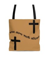 AOP Tote Bag &quot;Alone&quot; - $24.74+