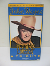 John Wayne The Duke Lives On A Tribute VHS Special Collectors Edition #8... - $85.28 MXN