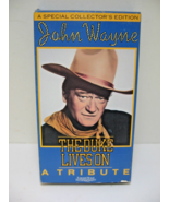 John Wayne The Duke Lives On A Tribute VHS Special Collectors Edition #8... - $85.28 MXN