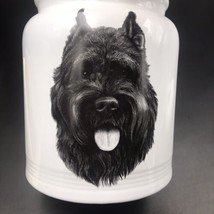 Rosalinde Best of Show Black Schnauzer Dog Canister Special Collectors E... - $23.01