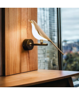 Nordic LED Bird Wall Lamp - minimalist bird lamp, bedside light, corrido... - $39.67 CAD+