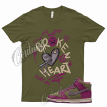 BROKE T Shirt for N Dunk High Dynamic Berry Grand Purple Pilgrim Olive Tan 1 - £20.16 GBP+