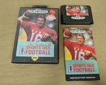 Joe Montana II Sports Talk Football Sega Genesis Complete in Box - $5.95