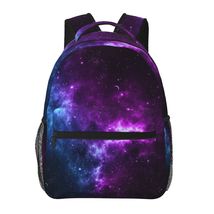 galaxy space school backpack back pack  bookbags   for boys  kids small daypack - £21.57 GBP