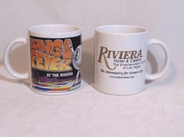 Riviera Hotel &amp; Casino Bingo Fever Coffee Cup Mug-Set Of 2 - £15.91 GBP