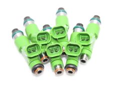 07-08 INFINITI G35 FUEL INJECTORS SET OF 6 Q8554 image 7