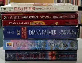 Diana Palmer Mercenary&#39;s Woman  Boss Man Beloved True Blue and Carrera&#39;s Brid X6 - £13.48 GBP