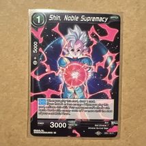 Dragon Ball Super CG DB2-136R, Shin, Noble Supremacy Judge - $1.93