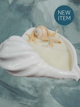 Handmade Seashell Soy Candle Decor/Trinket Bowl 2 Sizes 2 Colors - $524.63 MXN+