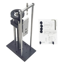 Push-Pull Type Vertical Spiral Screw Tension Test Stand with Steel Ruler - $179.00