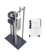 Push-Pull Type Vertical Spiral Screw Tension Test Stand with Steel Ruler - $179.00