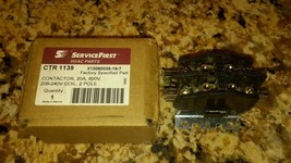 SERVICEFIRST HVAC PARTS CTR1139 CONTACTOR 20A 600V 208-240V 2 POLE NEW $29 - £23.14 GBP