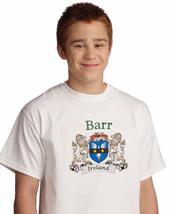 Barr Irish Coat of arms tee Shirt in White - $15.63+