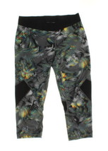 adidas Womens Printed Cropped Compression Leggings size X-Small Color Multicolor - £34.83 GBP