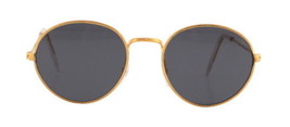 John Lennon 1970&#39;s Style Gold Frames and Smoke Lenses Eye Glasses, NEW UNUSED - £8.47 GBP