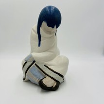 Lladro Spain Porcelain Inuit  Girl Napping Sculpture Juan Huerta 2008 Large - $198.00